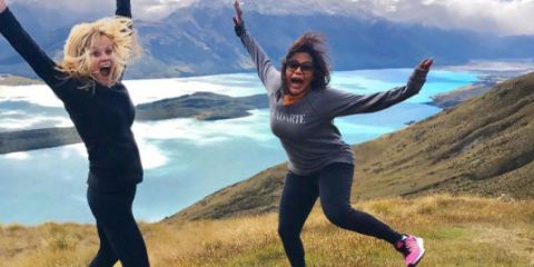 Reese Witherspoon and Mindy Kaling in New Zealand | ELLE UK