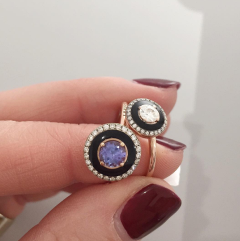 In Detail London Coloured Engagement Rings