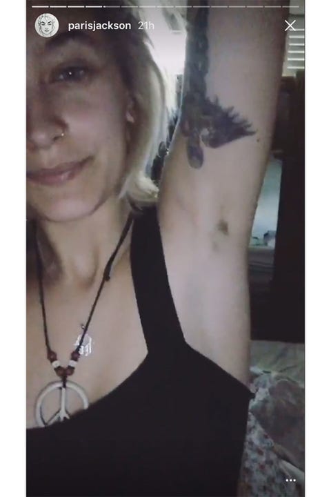 Paris Jackson Defends Armpit Hair Paris Jackson Defends Armpit Hair