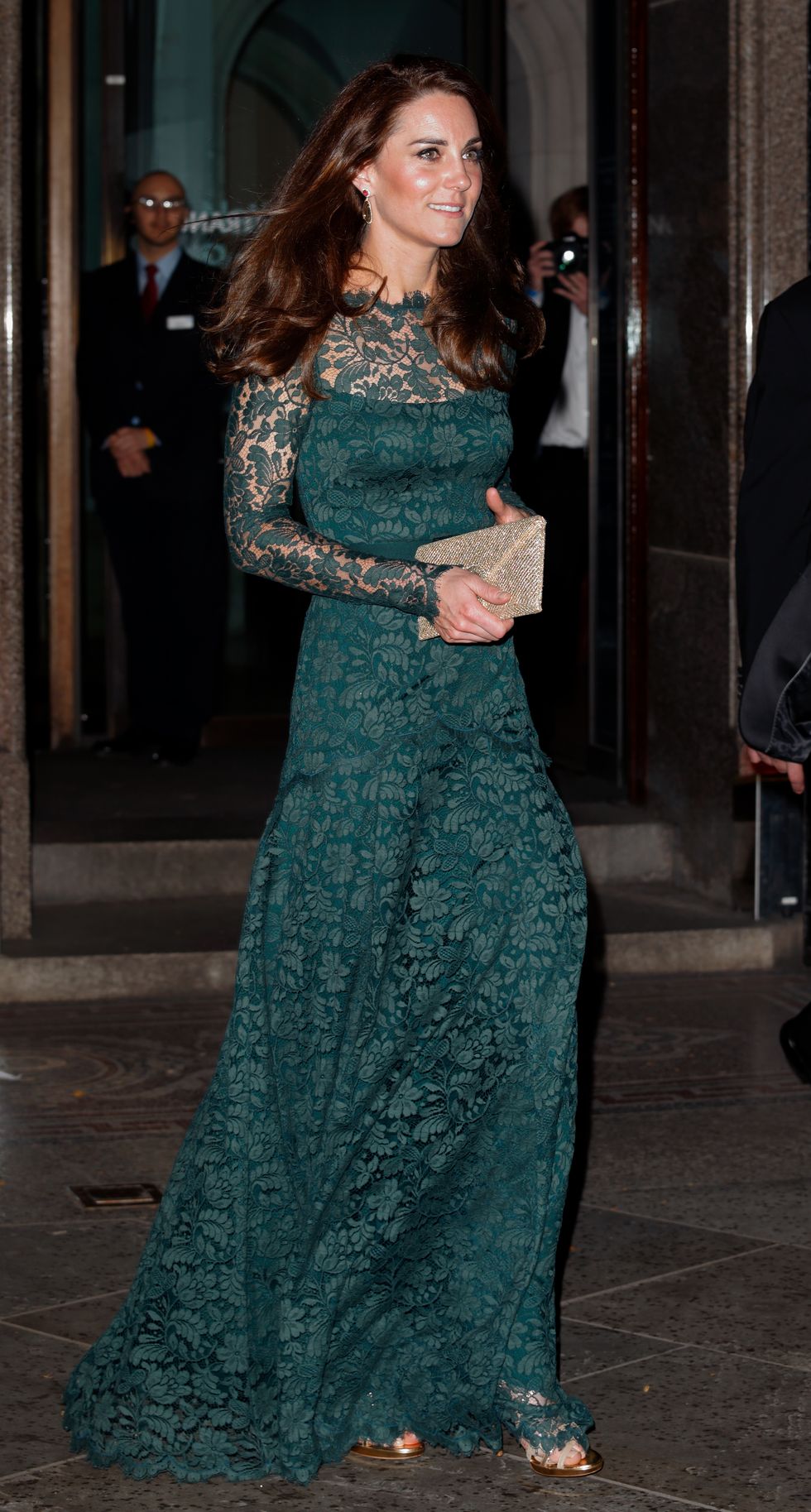Kate Middleton at gala diner | ELLE UK