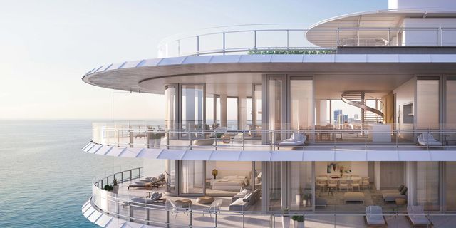 Luxury yacht, Architecture, Building, Real estate, Balcony, Yacht, House, Facade, Leisure, Roof, 