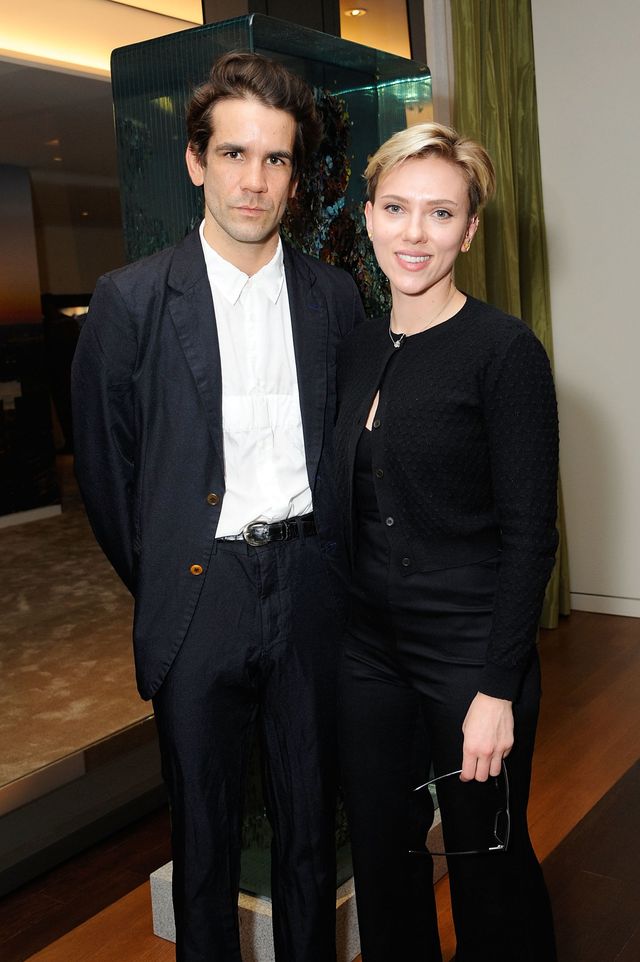 Romain Dauriac, Scarlett Johansson attend Singular Object Art Opening Cocktail Reception