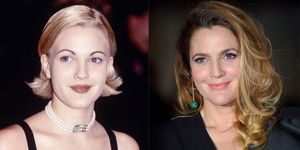 Celebrity Eyebrow transformations - Drew Barrymore