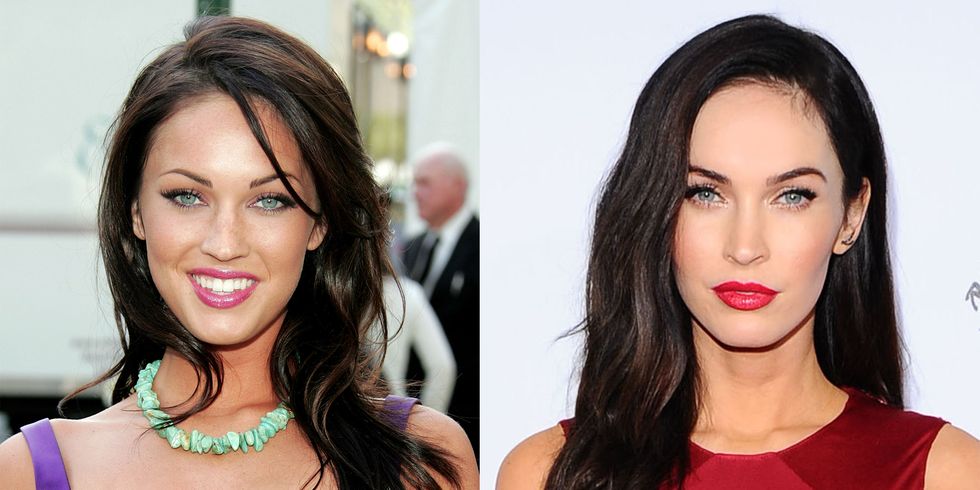 Megan Fox Eyebrows Before And After