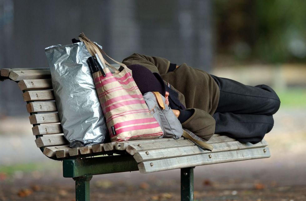 Homeless person | ELLE UK