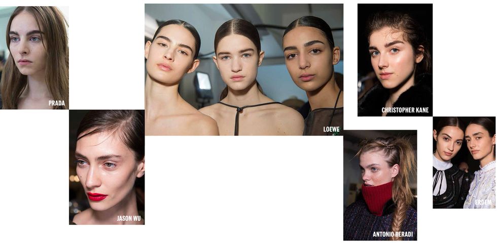 ELLE beauty trends AW17 proud brows