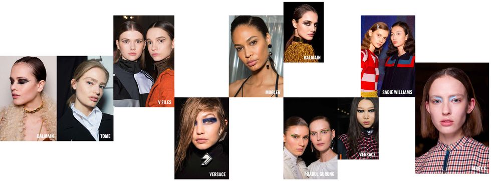 ELLE beauty trends AW17 subversive shapes