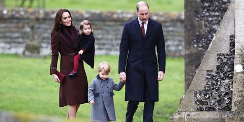 Royal family Christmas day | ELLE UK