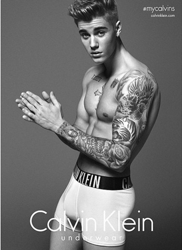Justin Bieber Calvin Klein Underwear