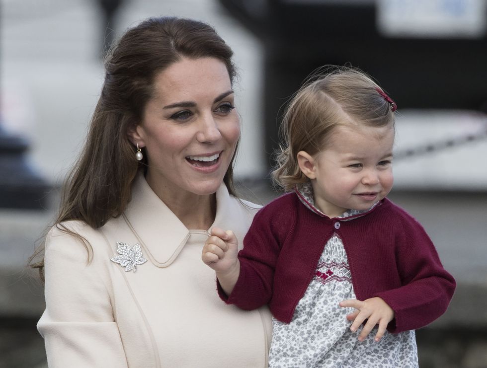 Kate Middleton and Princess Charlotte | ELLE UK
