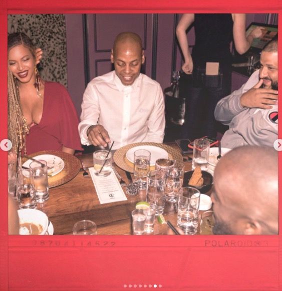 Beyonce at dinner | ELLE UK