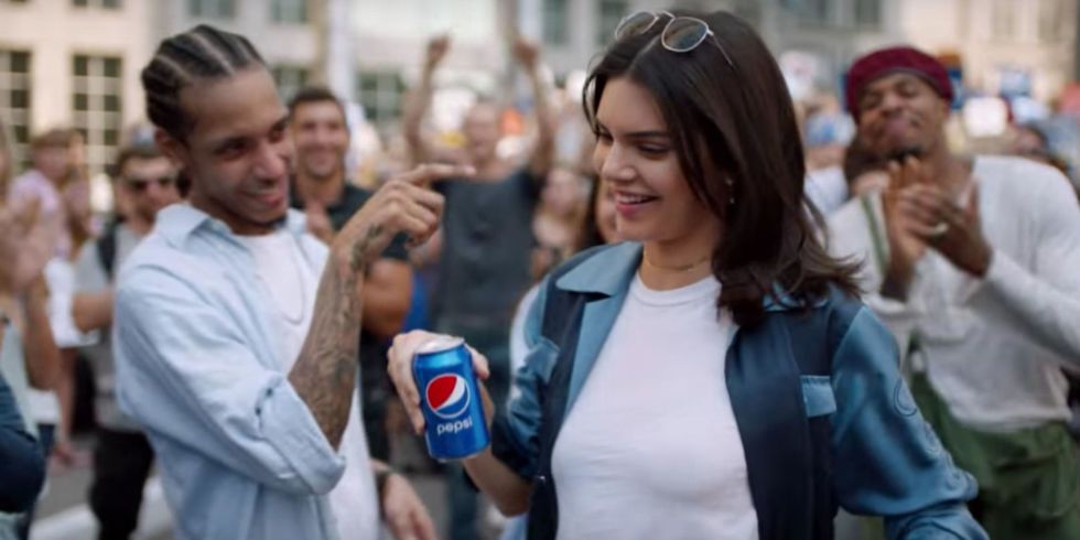 Kendall Jenner Pepsi advert | ELLE UK