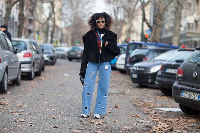 In The Jeans: Denim Styling Inspiration From Six Of The Street Style  Circuit's Best Dressed