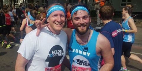 Suicidal man completes marathon with stranger who talked him down from ...