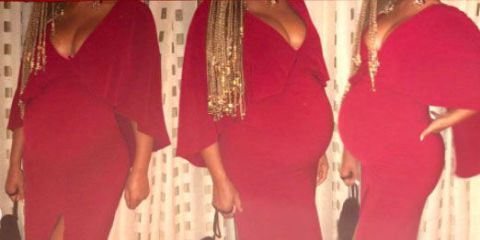 Beyonce red dress | ELLE UK