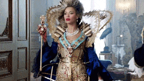Beyonce Queen gif