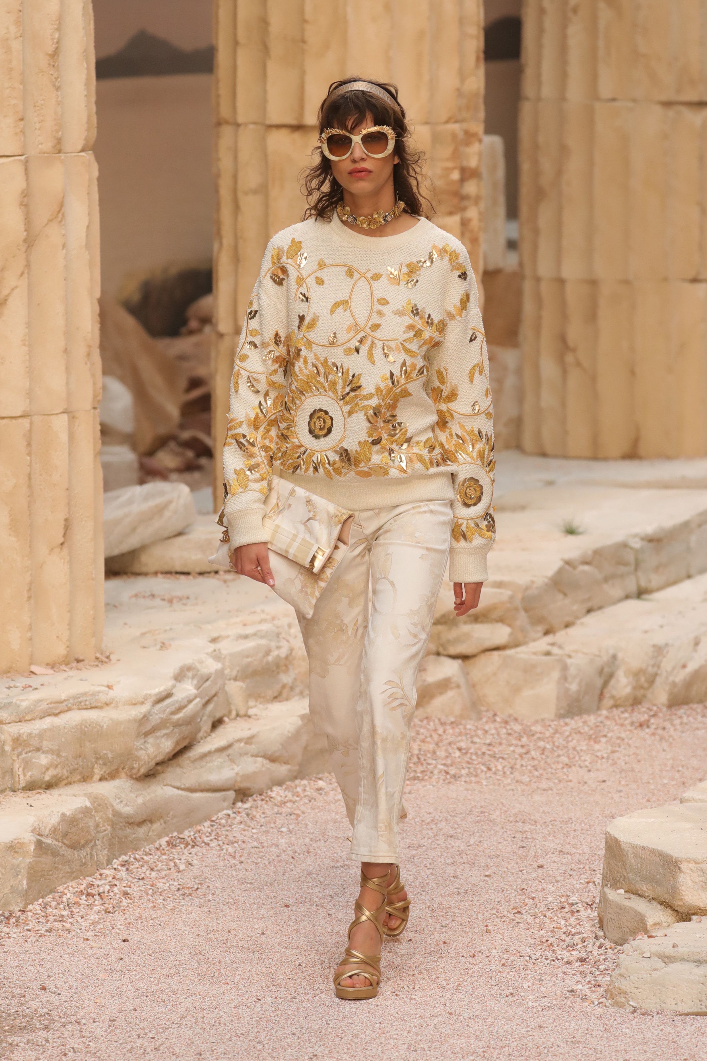 Grab Your Gladiators Karl Lagerfeld Took His Chanel Cruise 18