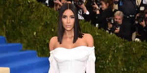 Kim Kardashian at Met Gala | ELLE UK