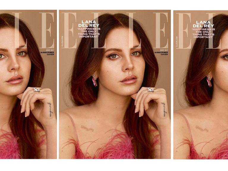 Lana Del Rey is ELLE June 2017 subscriber cover