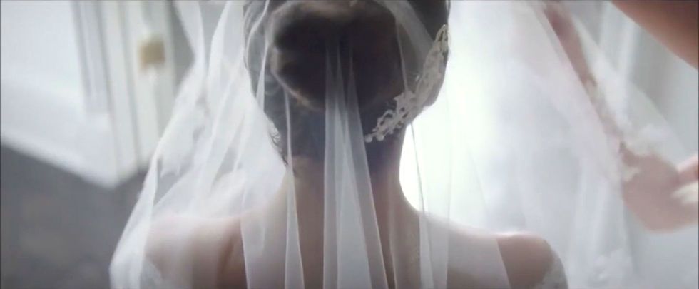 Bridal accessory, Veil, Wedding dress, 