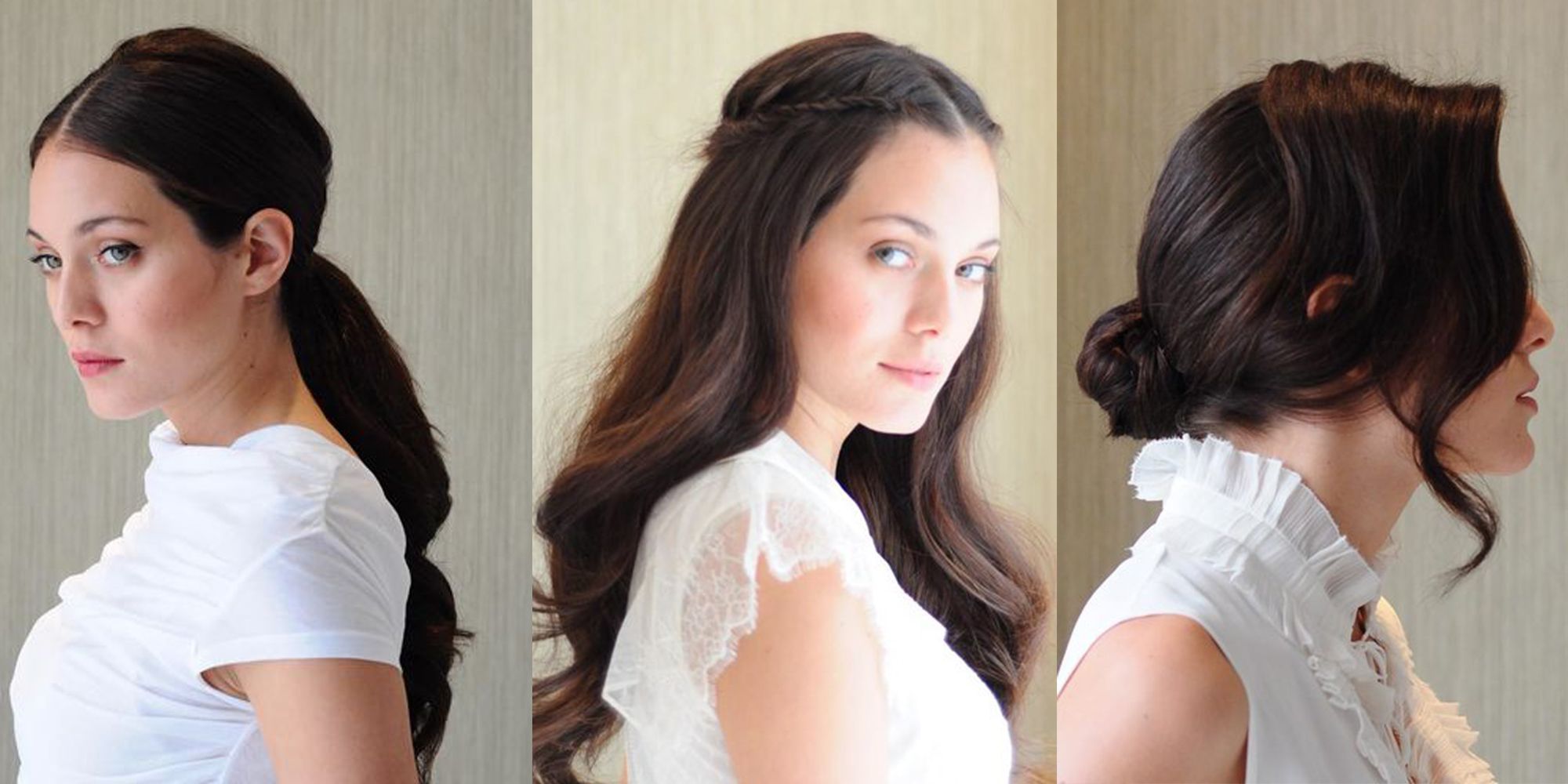 Wedding Hairstyles For Long Hair - 4 Bridal Hairstyles You Can Do Yourself Wedding Hairstyles For Long Hair - 4 Bridal Hairstyles You Can Do Yourself