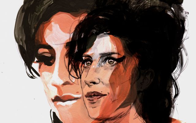 Amy Winehouse: Art Beats Old Spitalfields Market, London