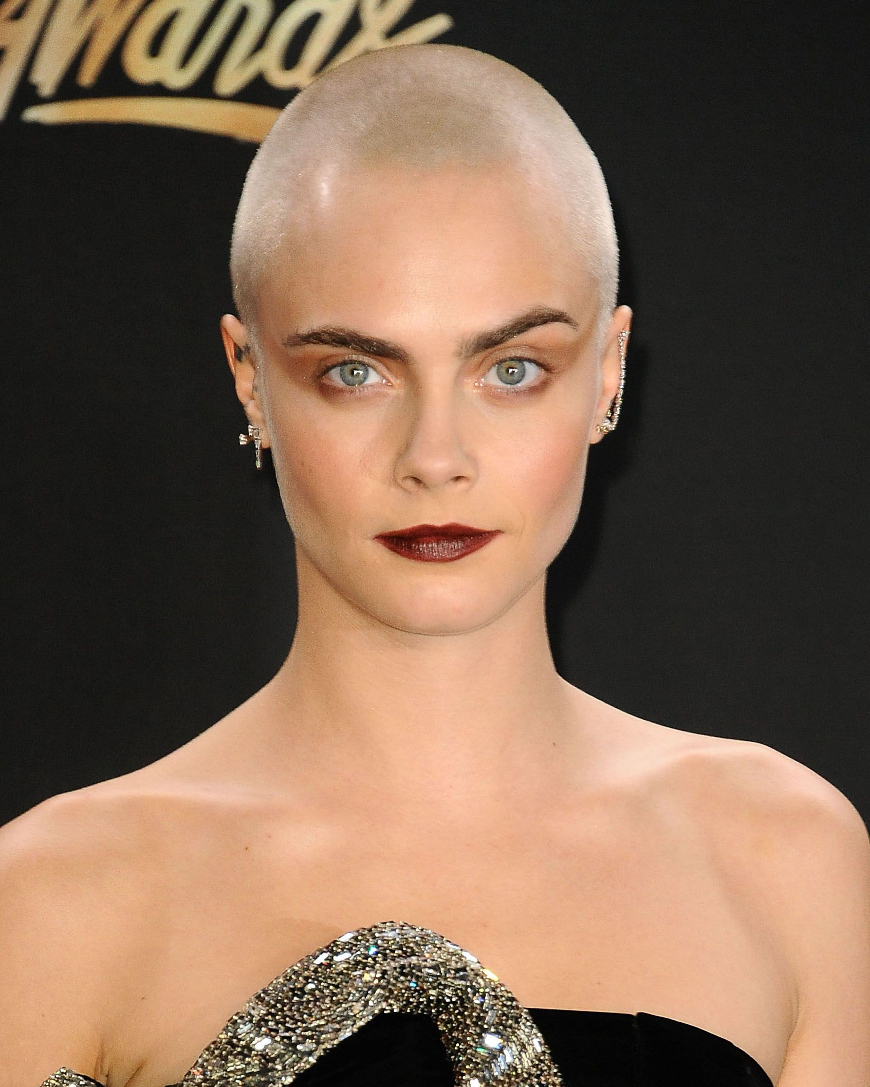 female celebrities with a shaved head - the best ever buzz