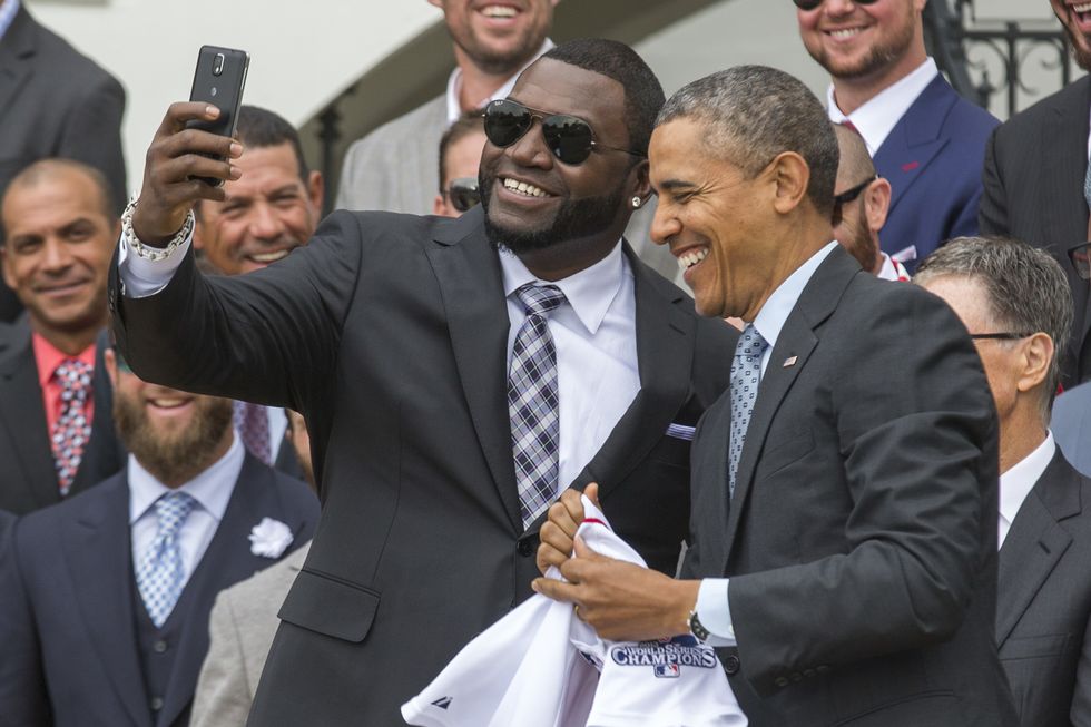 Barack Obama selfie | ELLE UK