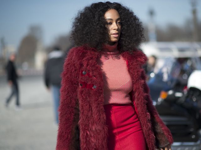 Solange Knowles fashion - street style