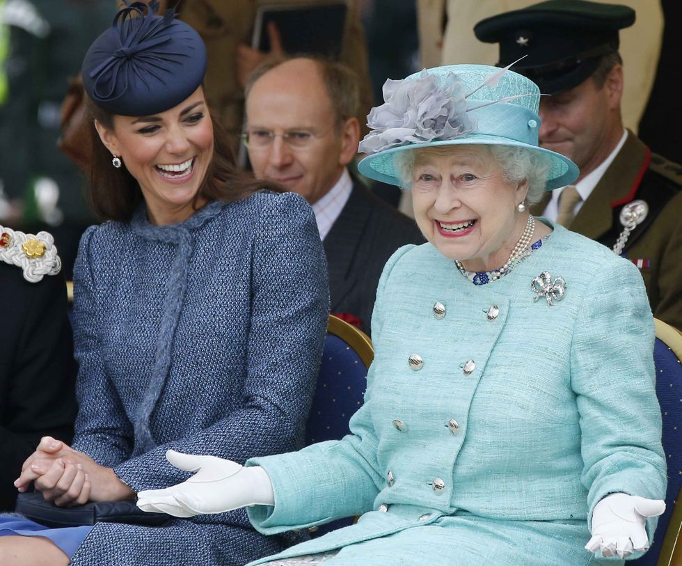Kate Middleton and the Queen | ELLE UK