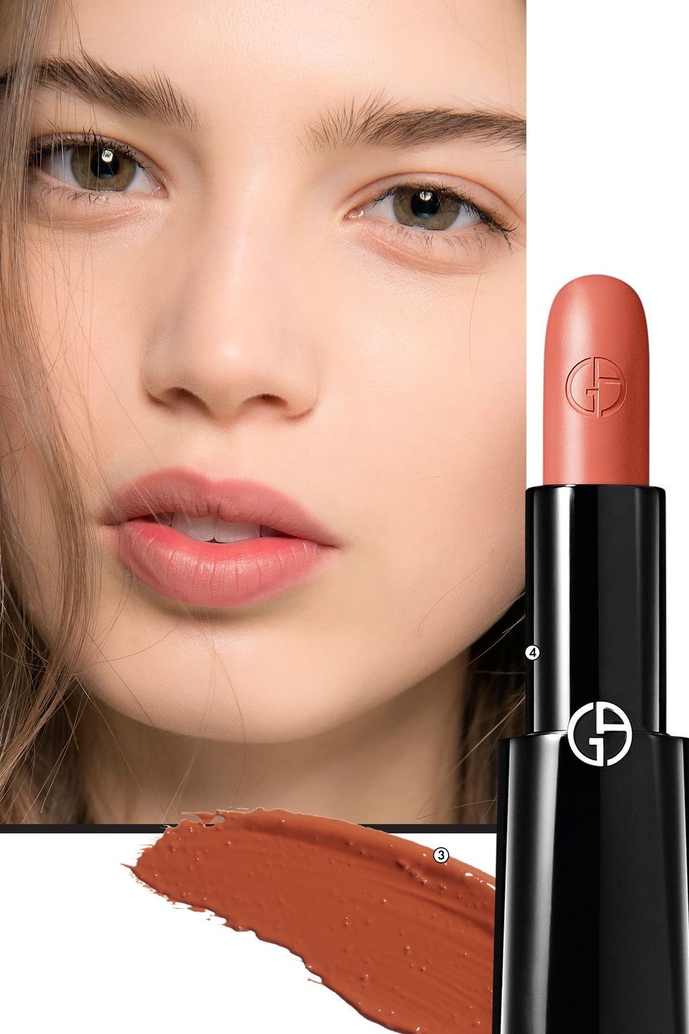 <p>The Alexis Mabille show—in which models' mouths were shaded an intriguing brownish red, the unofficial lipstick color of the '90s—was basically one giant shout-out to the Nirvana era. For fair skin, makeup artist Lloyd Simmonds, using M.A.C Trend Forecast Fall 2017 lip palette (3), mixed a "true beige" with a hint of "dusky rose." To prevent beige undertones from skewing gray on darker complexions, Simmonds advises mixing a rose hue (we like Giorgio Armani Rouge d'Armani Lipstick in Bamboo (4)) with a raspberry shade.<span data-redactor-tag="span" data-verified="redactor"></span></p><p>MAKE WAVES:&nbsp;<em data-redactor-tag="em">Blast hair with a tousle- accentuating finishing spray, such as Redken Wind Blown, before curling or weaving a (mussed) braid.</em></p>