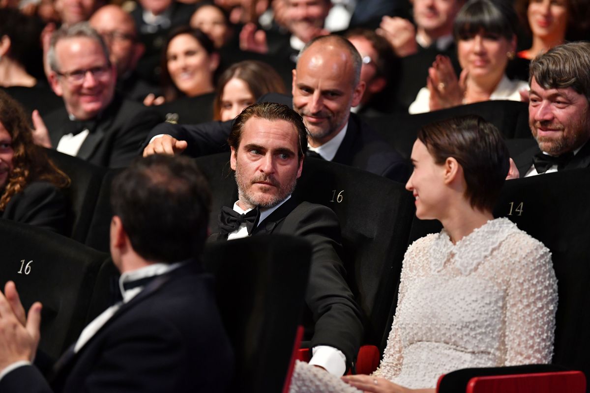 Joaquin Phoenix, Rooney Mara Cannes