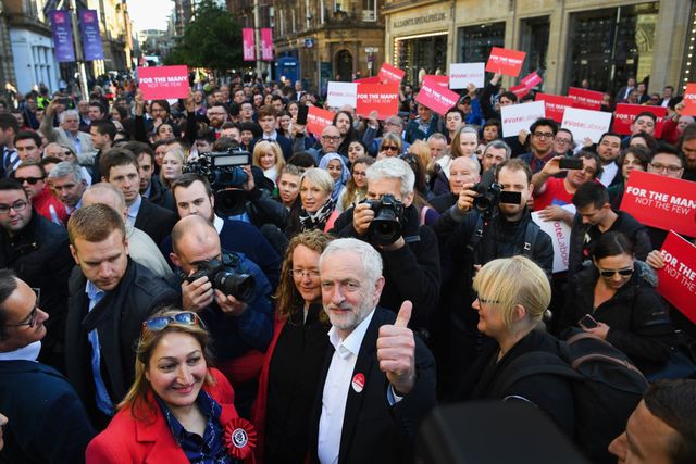 Jeremy Corbyn Tours The UK On The Final Day Of The Election Campaign | ELLE UK
