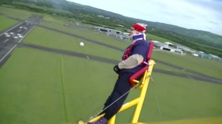 An 88-Year-Old Just Set A New Record For Oldest Female Wing-Walker