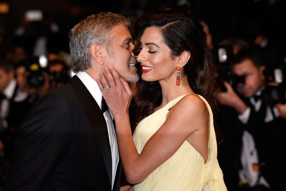 Amal and George Clooney | ELLE UK