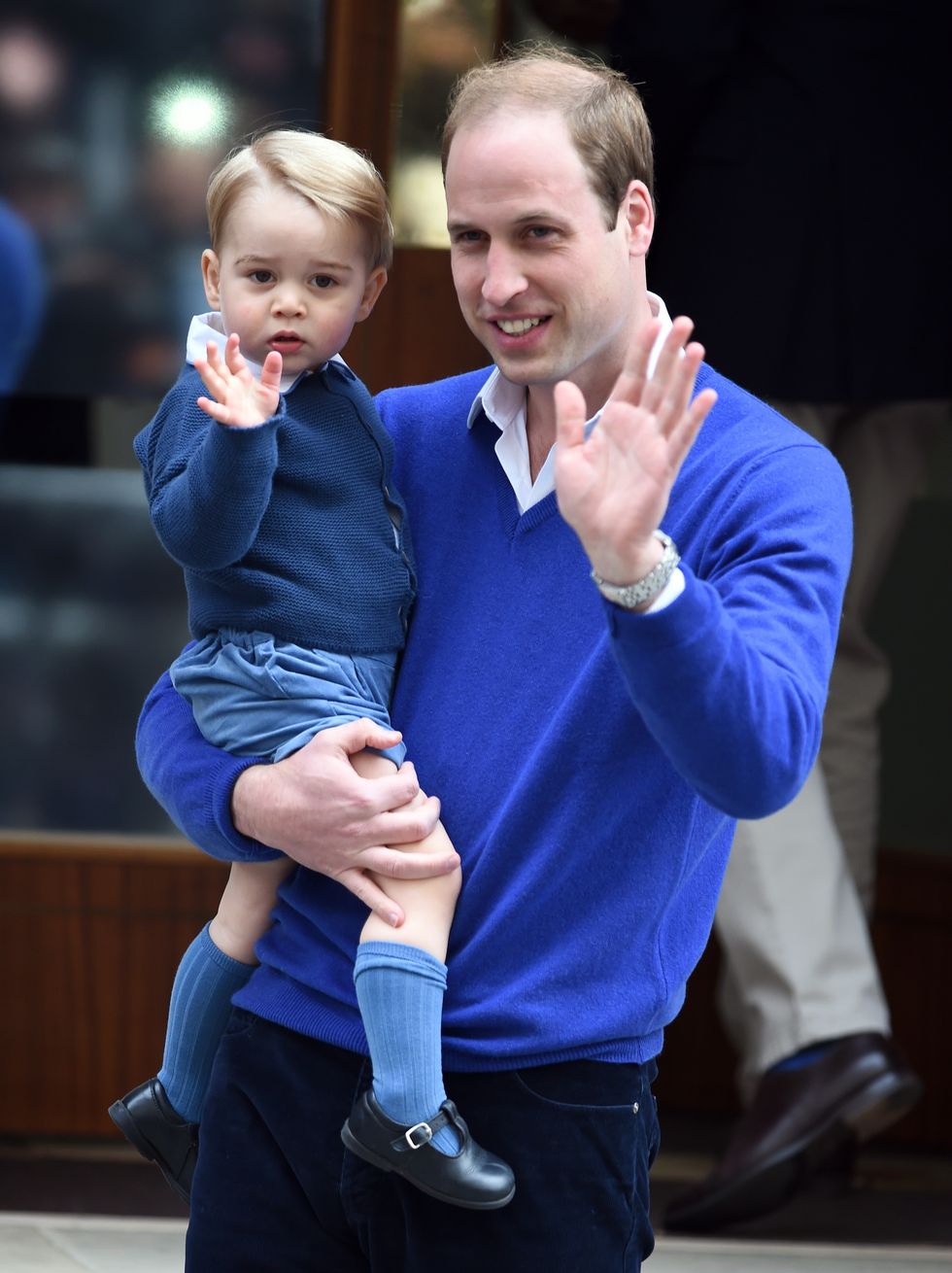 Prince George and Prince William | ELLE UK