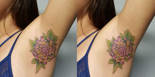 Armpit Tattoo Trend