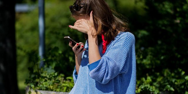 Woman on phone | ELLE UK