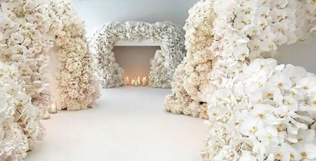 White, Architecture, Arch, Floral design, Room, Interior design, Textile, Furniture, Floristry, Flower Arranging, 