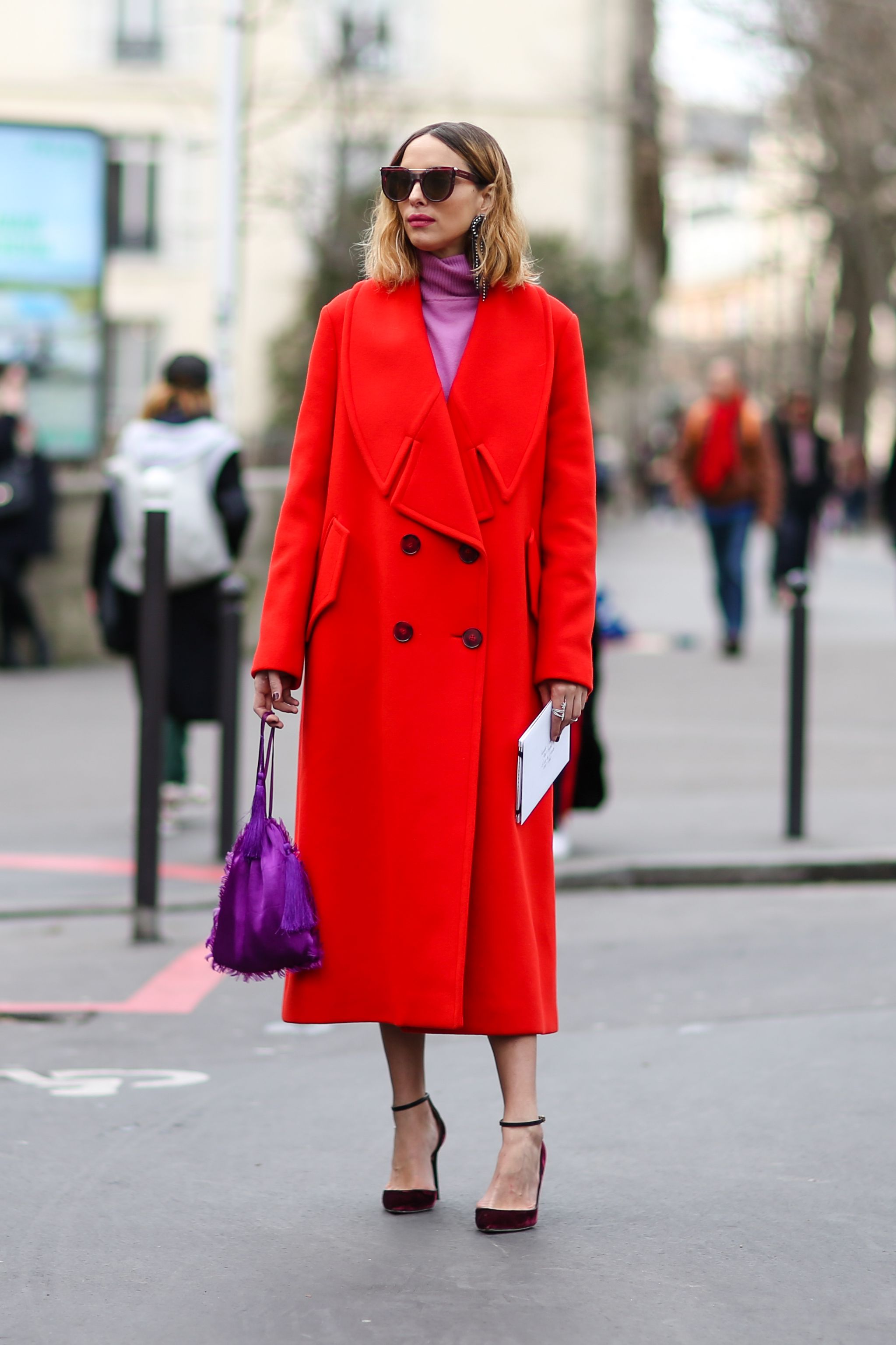 14 Ways To Colour Clash Purple And Red ...
