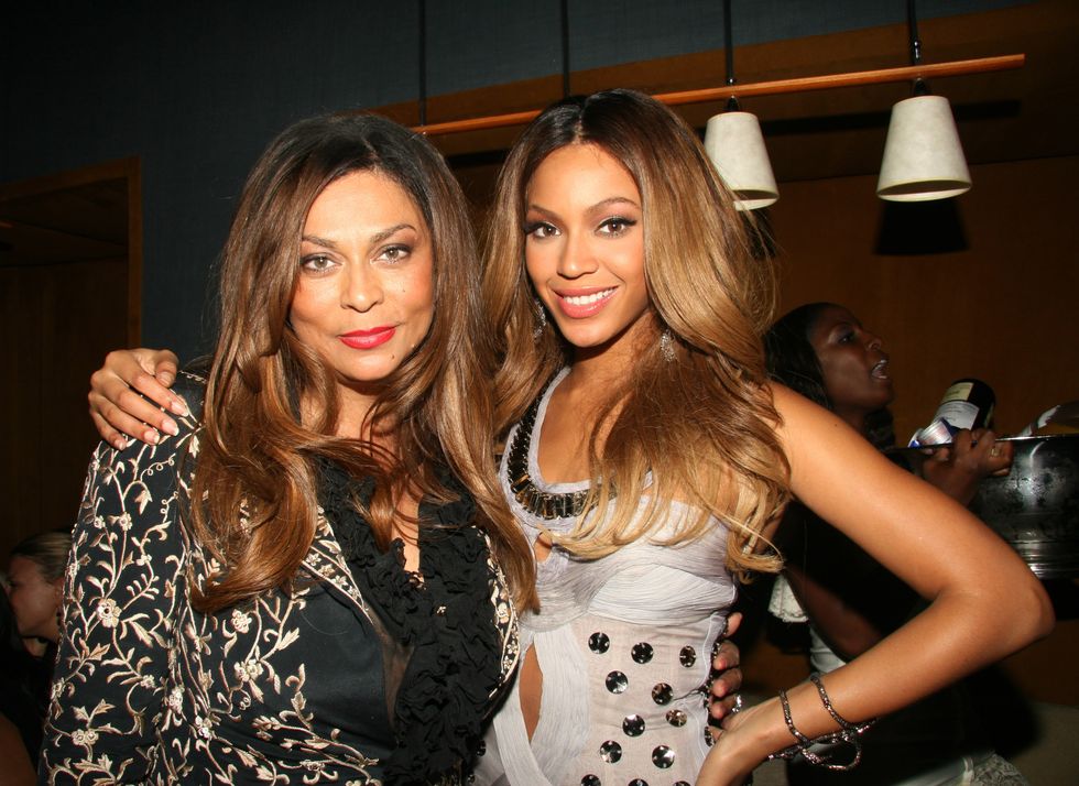 Tina Knowles and Beyonce | ELLE UK