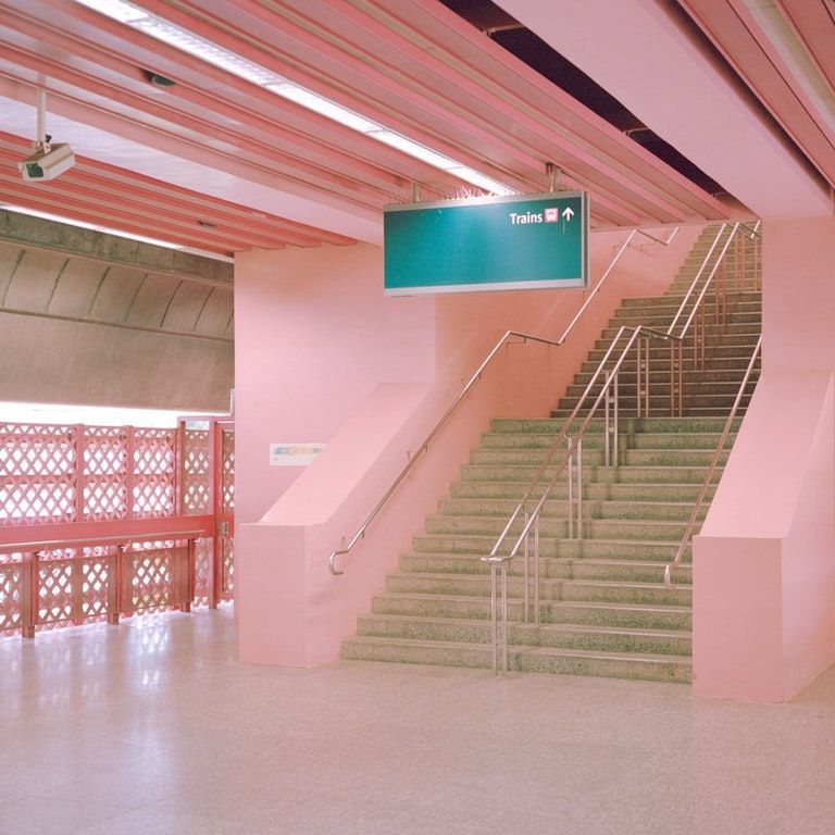 Train Station in Singapore Accidental Wes Anderson Reddit