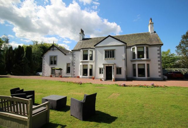 Dullatur House in Scotland is being raffled for £5 tickets
