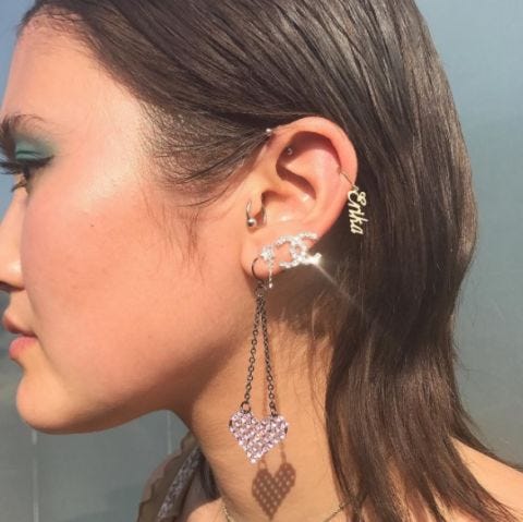 Ear Piercings Multiple Inspiration For Curating Your Multiple Ear Piercings