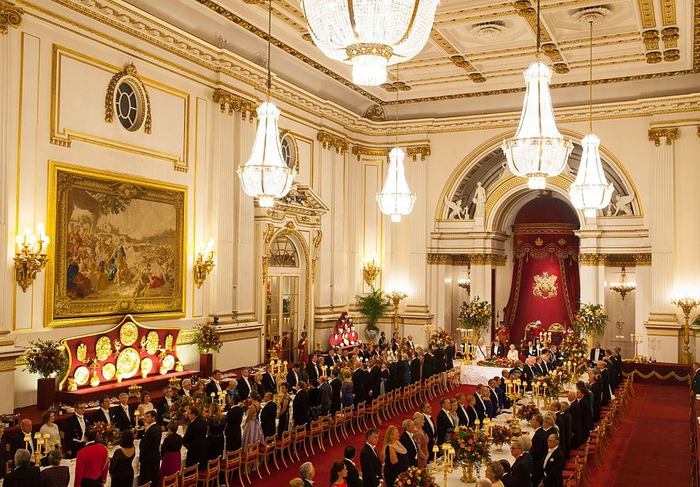 State banquet Buckingham Palace