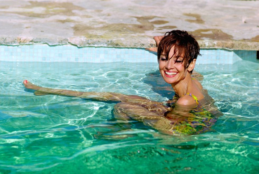 Audrey Hepburn Swimming Pool