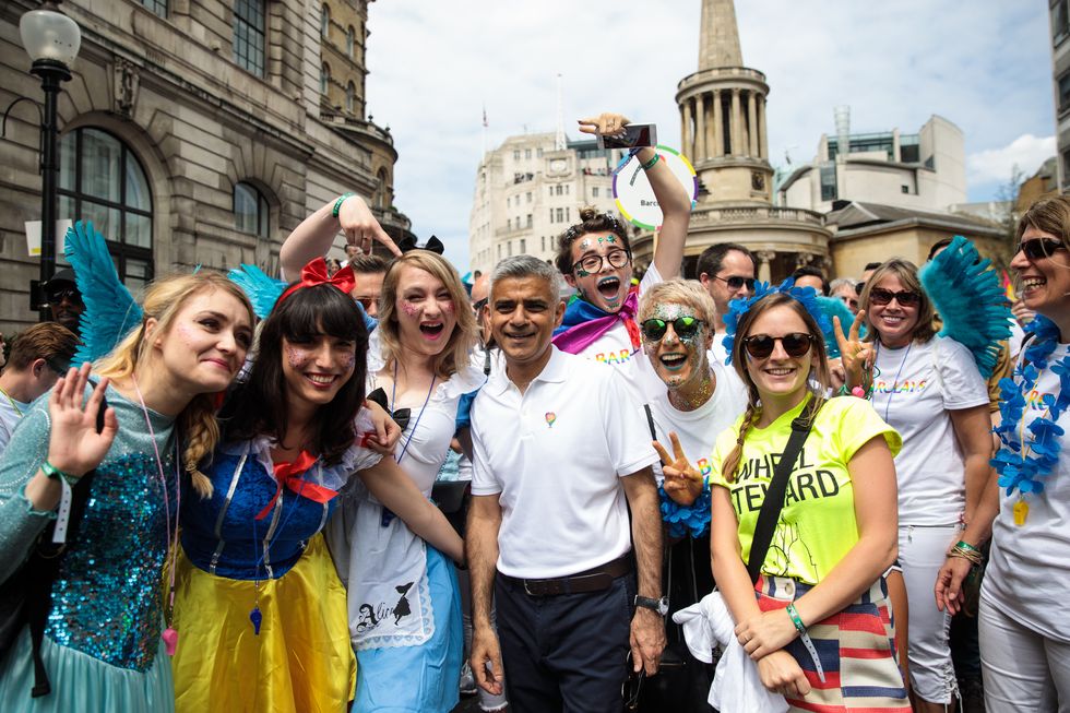 Sadiq Khan London Pride 2017