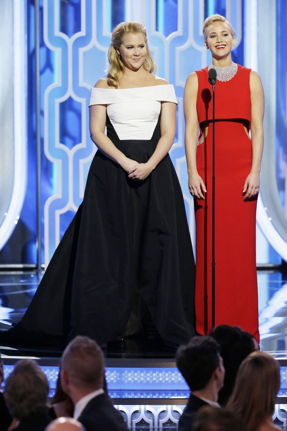 Amy Schumer  Jennifer Lawrence Golden Globes