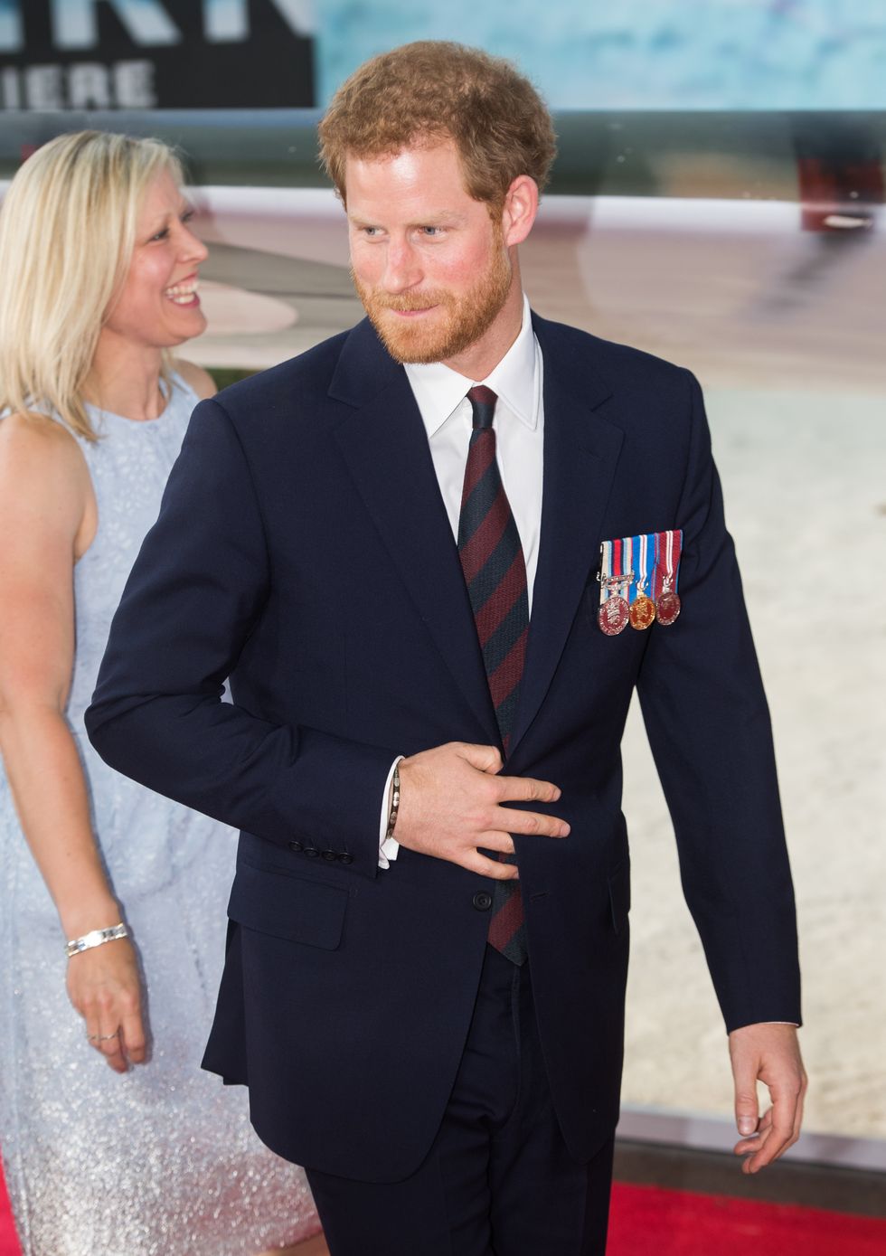Prince Harry at the Dunkirk Premiere