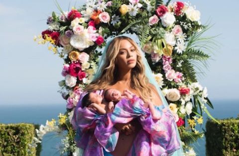 Beyonce twins photoshoot  - Rumi and Sir